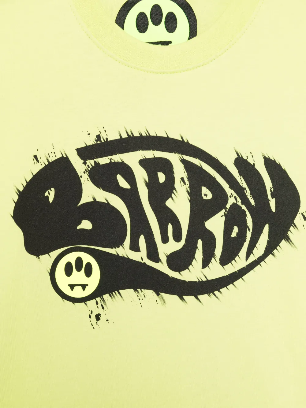 Barrow kids T-shirt met logoprint Groen