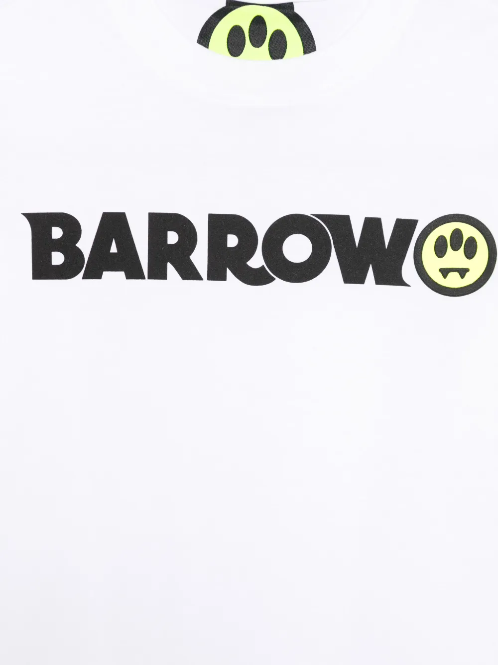 Barrow kids T-shirt met logoprint Wit