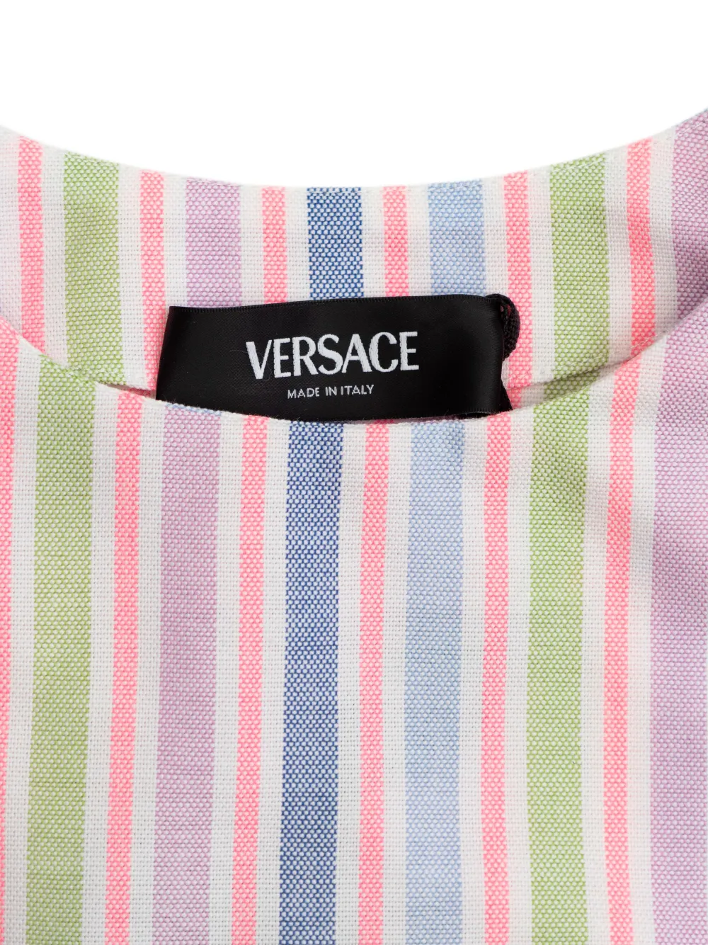 Versace Kids Gestreept shirt Roze