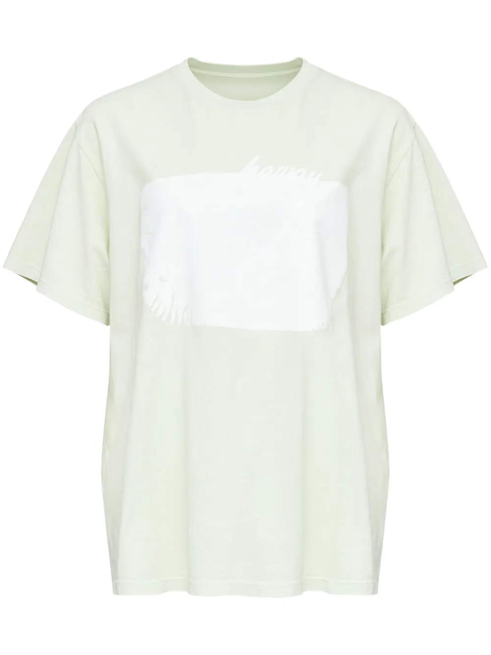 stamp-motif t-shirt