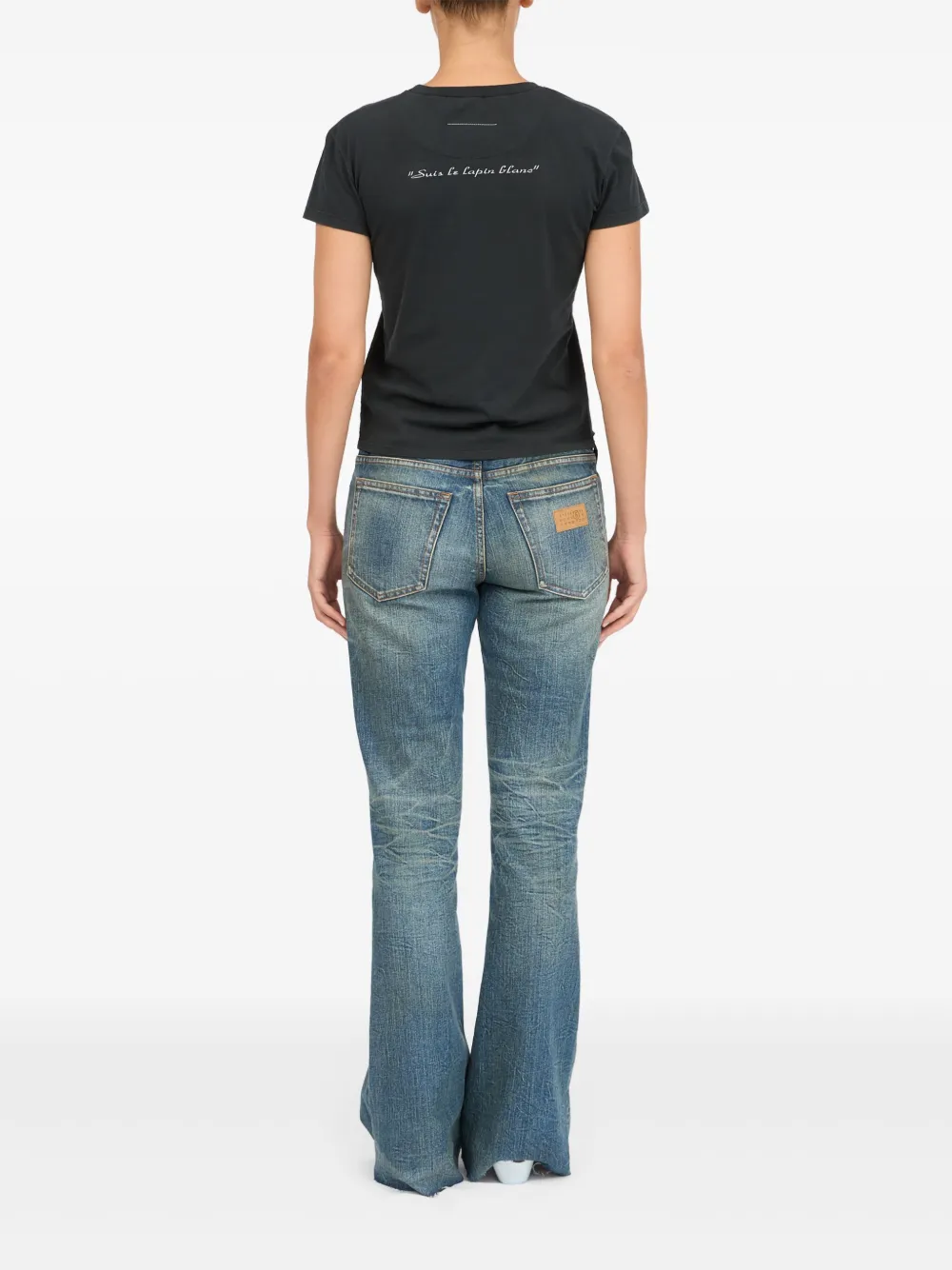 MM6 Maison Margiela T-shirt con stampa grafica | Image 6