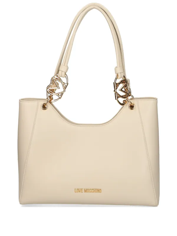 Love Moschino Jewel ハンドバッグ | ホワイト | FARFETCH JP