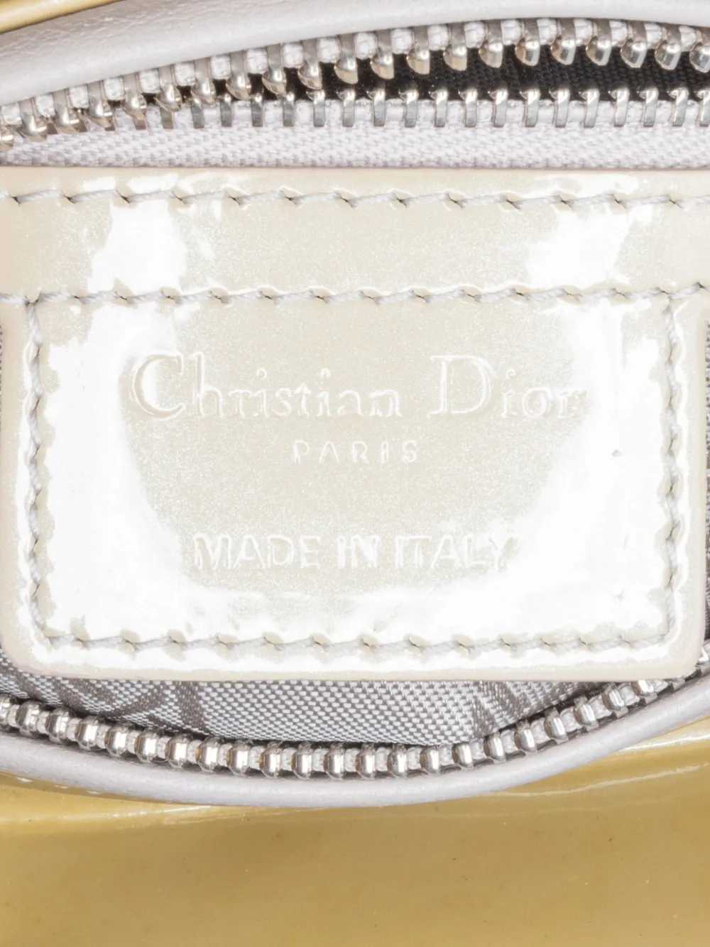 Christian Dior Pre-Owned 2014 Medium Patent Cannage Lady Dior satchel | Image 6