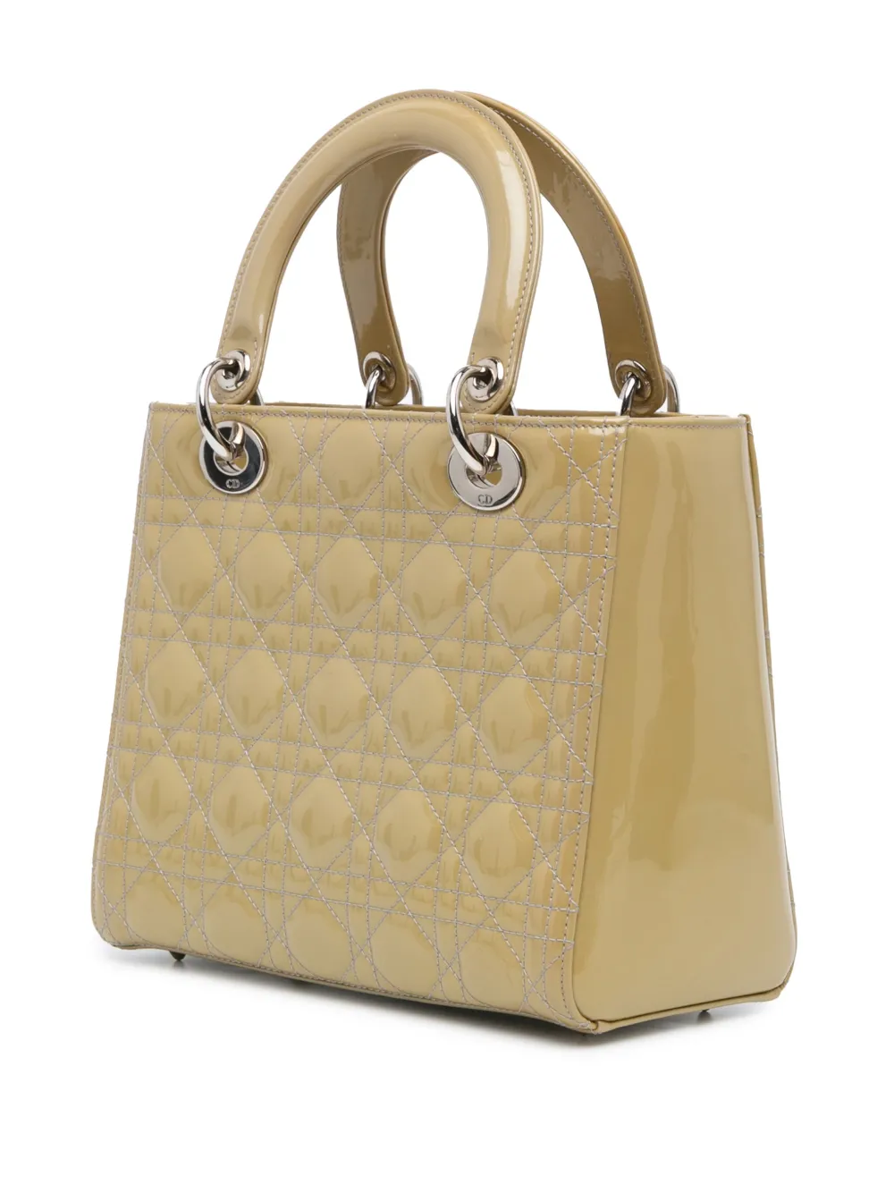 Christian Dior Pre-Owned 2014 Medium Patent Cannage Lady Dior satchel | Satchels & Cross Body Bags | Image 3