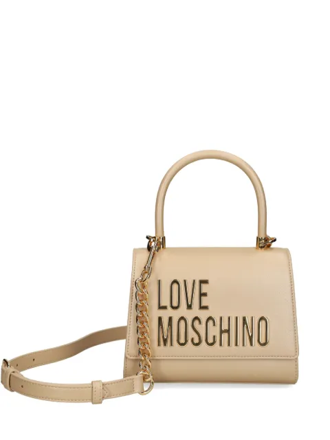 Love Moschino tote con letras del logo