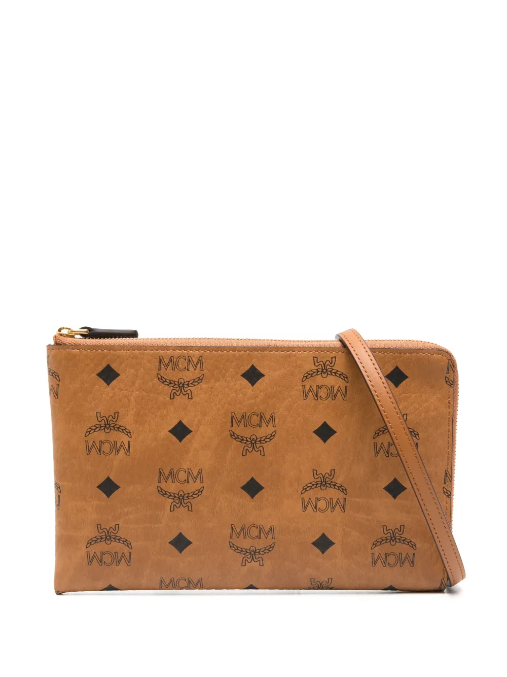 MCM Kuriertasche mit "Visetos"-Print | Braun | Image 1