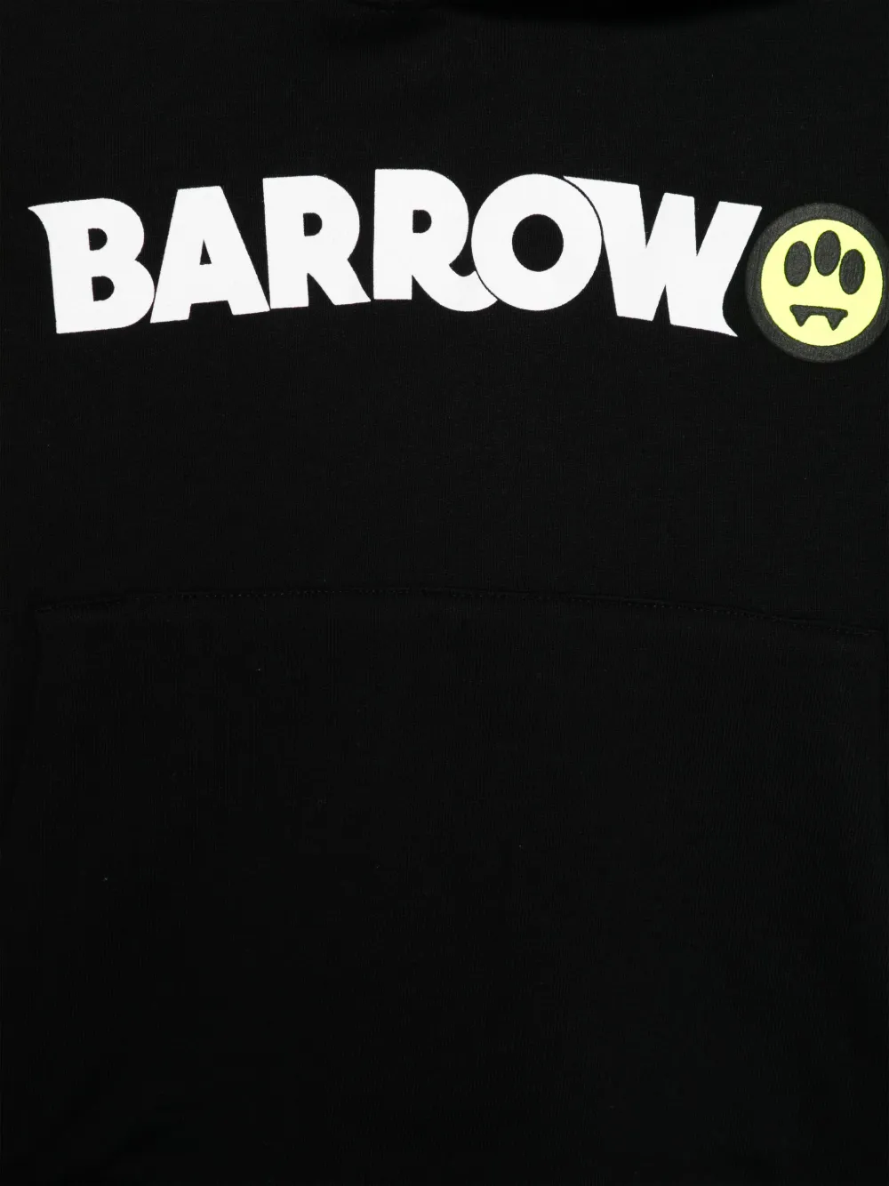 Barrow kids Hoodie met logoprint Zwart