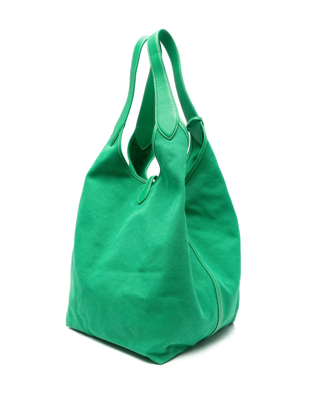 Polo Ralph Lauren Canvas Tote Bag In Green