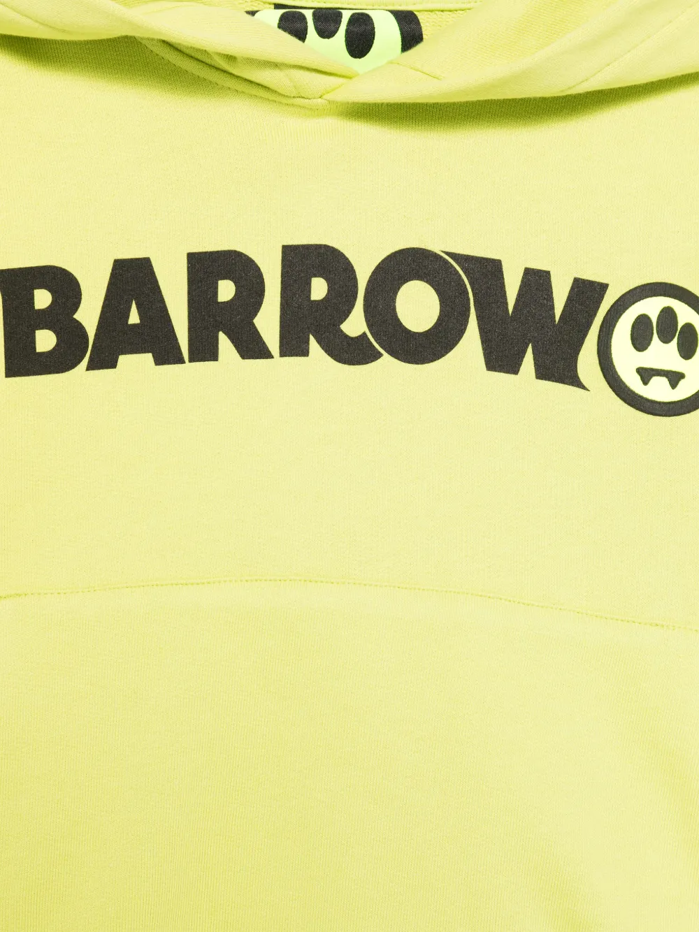 Barrow kids Hoodie met logoprint Groen