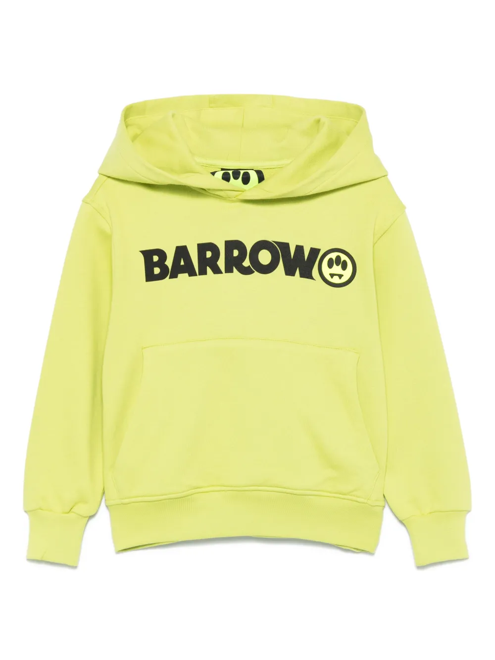 Barrow kids Hoodie met logoprint Groen