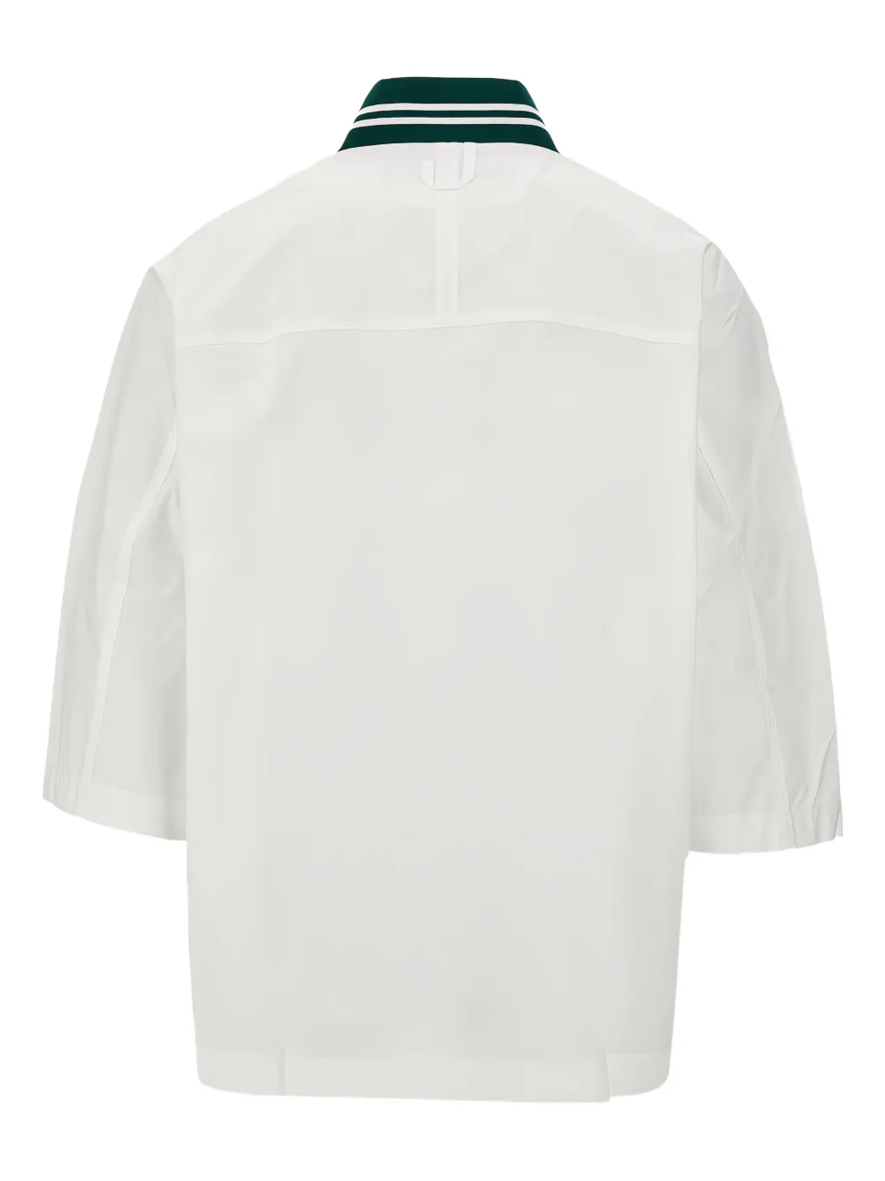 Jacquemus La Chemise honkbalshirt - Wit