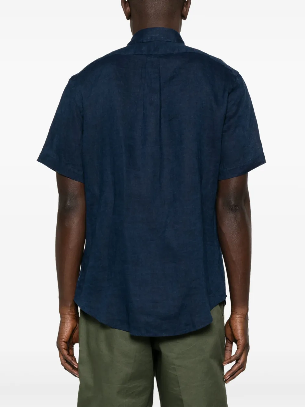 Polo Ralph Lauren Linnen overhemd Blauw