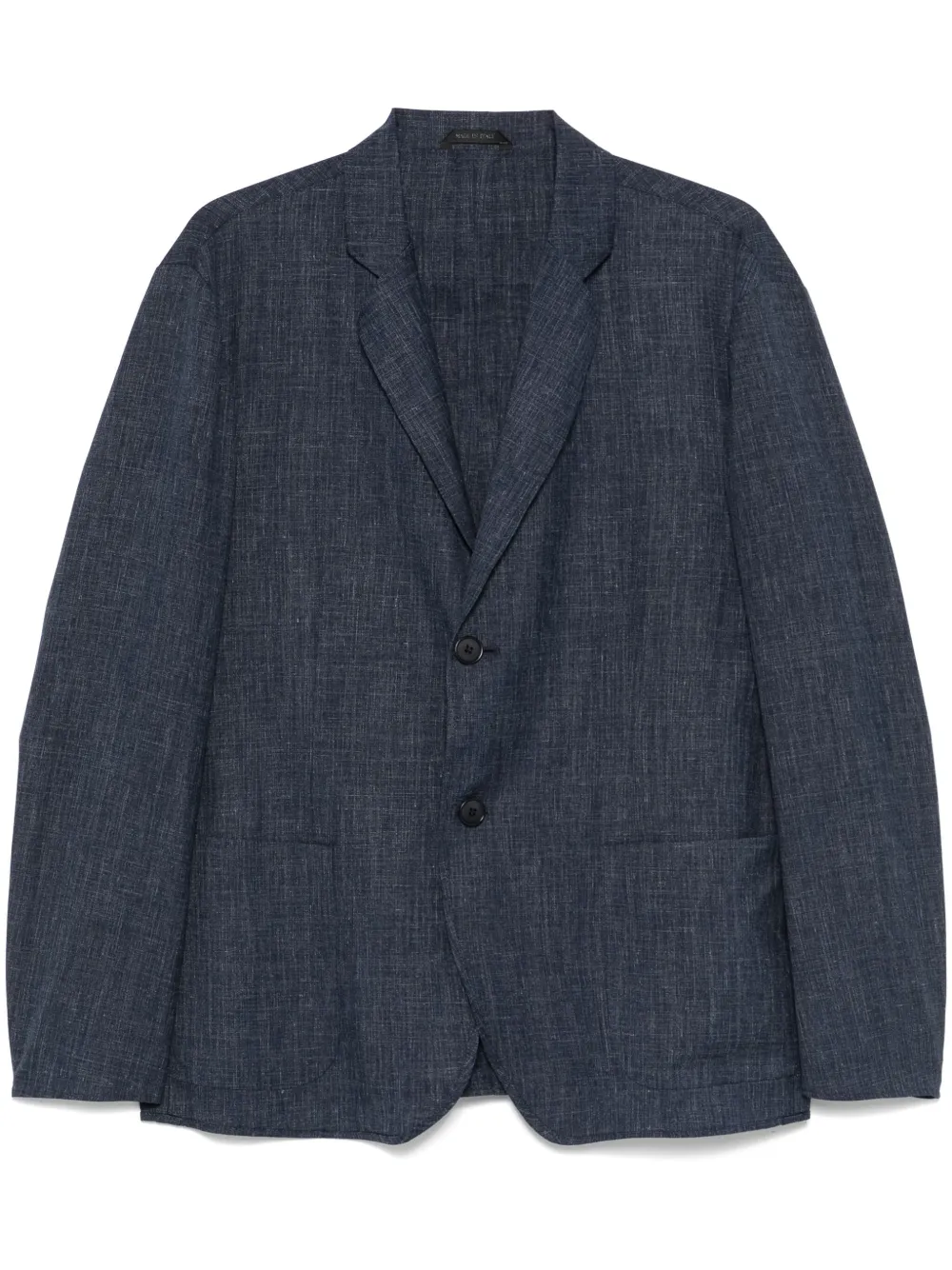 Giorgio Armani Blazer met slub-textuur MB073 PARISIAN NIGHT