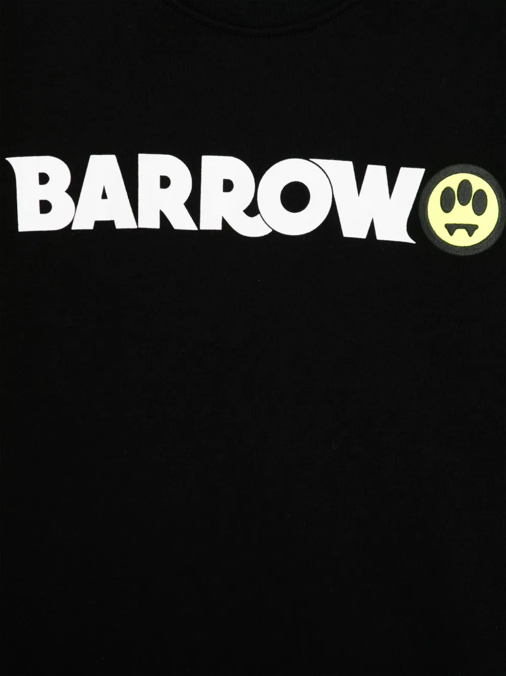Barrow kids Sweater met logoprint Zwart