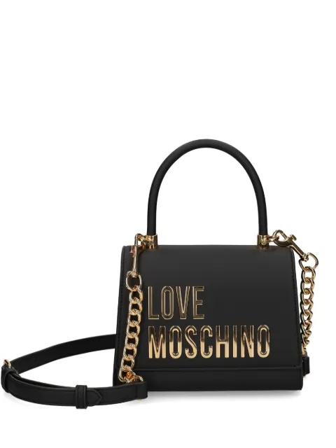 Love Moschino tote con letras del logo