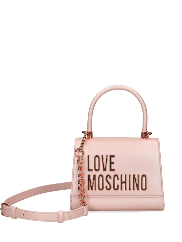 Love Moschino ロゴ ハンドバッグ | ピンク | FARFETCH JP