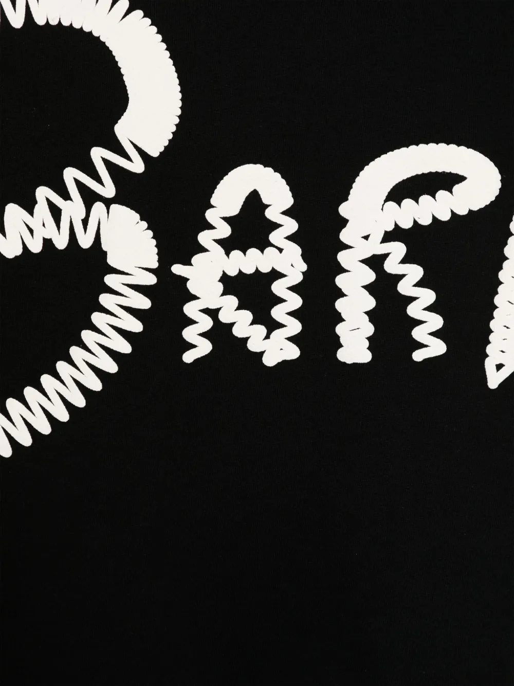 Barrow kids Hoodie met logo-reliëf Zwart