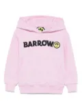 Barrow kids logo-print hoodie - Pink