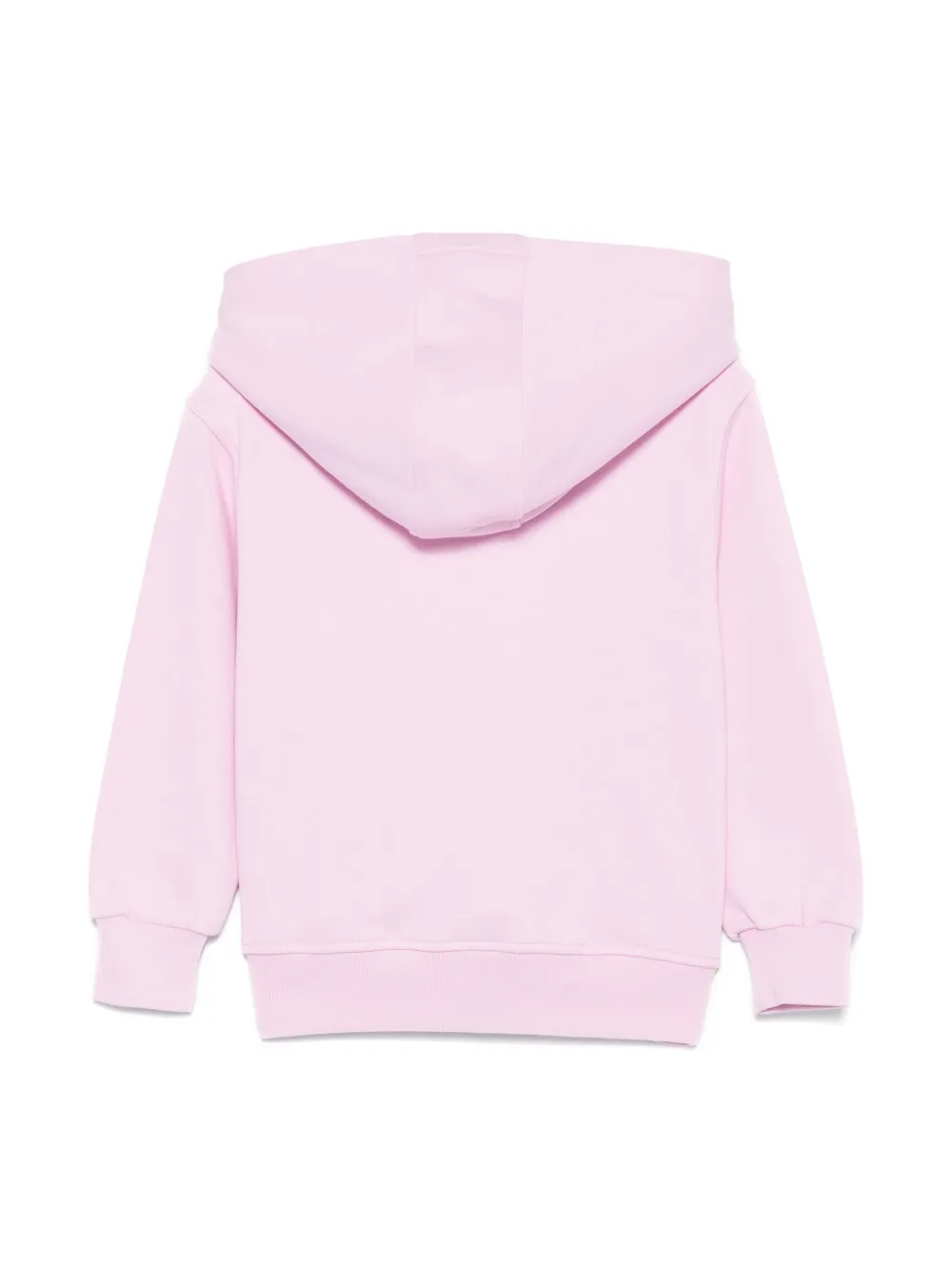 Barrow kids logo-print hoodie - Roze