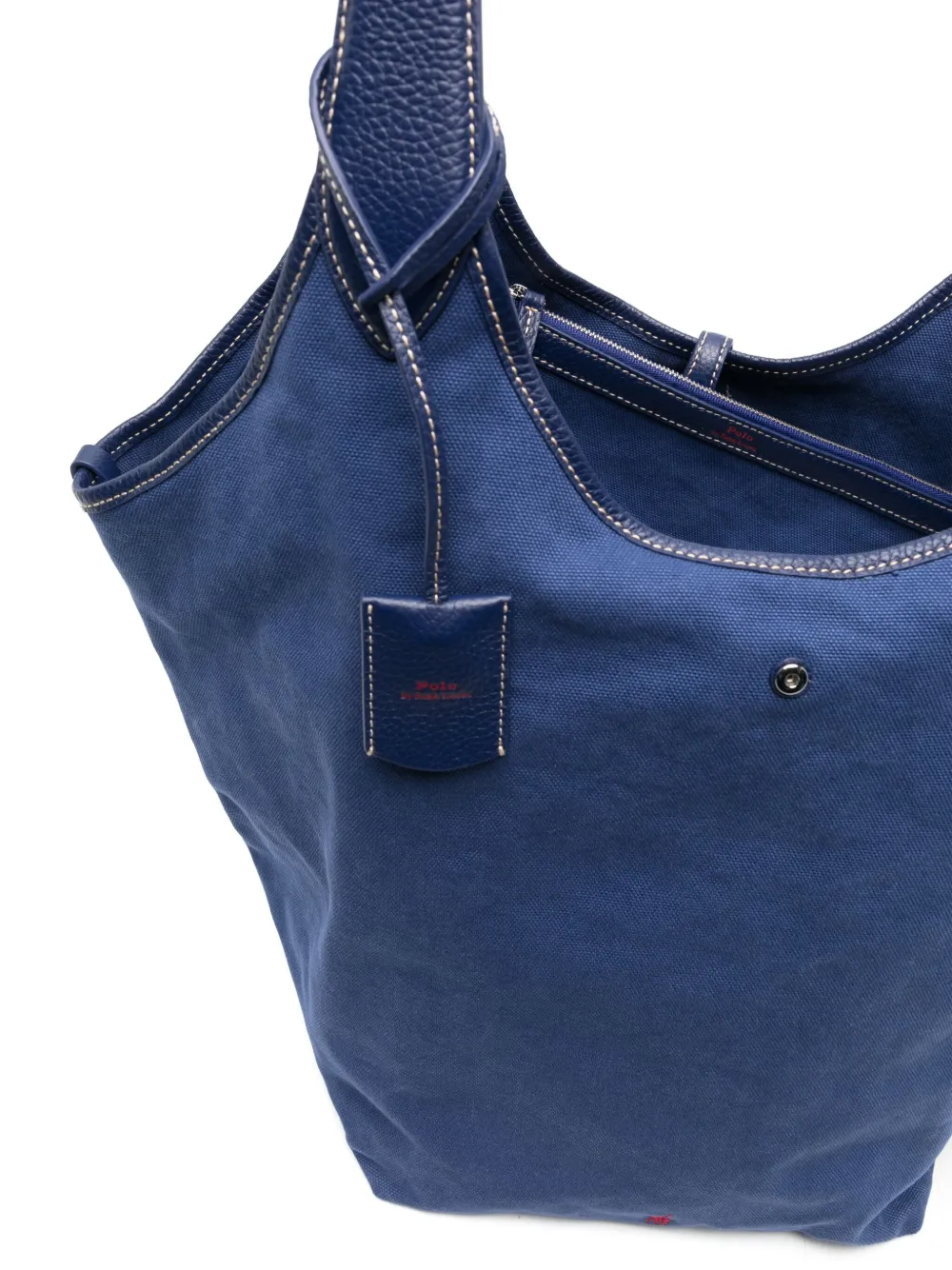 Polo Ralph Lauren Canvas shopper Blauw