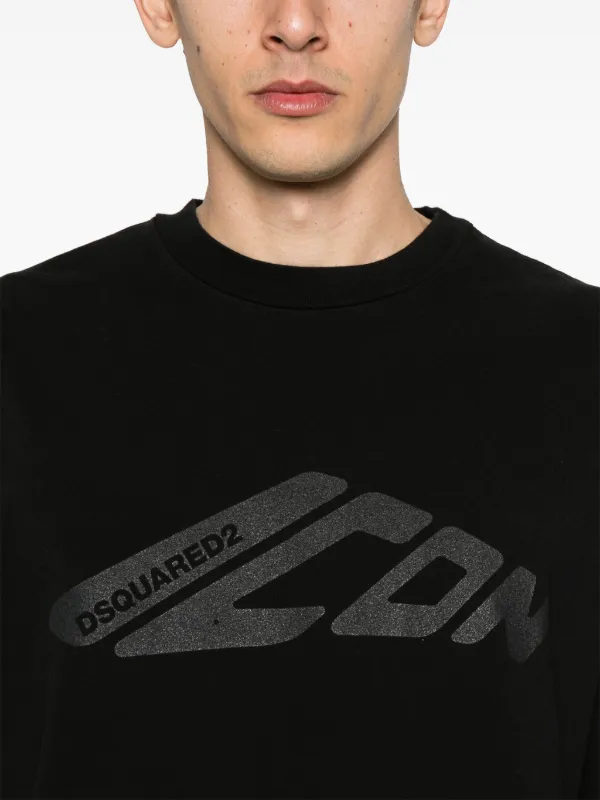 【送料&関税込】Dsquared2 icon New Generation T-shirt DSQUARED2 Icon New Generation Tシャツ | ブラック | FARFETCH JP