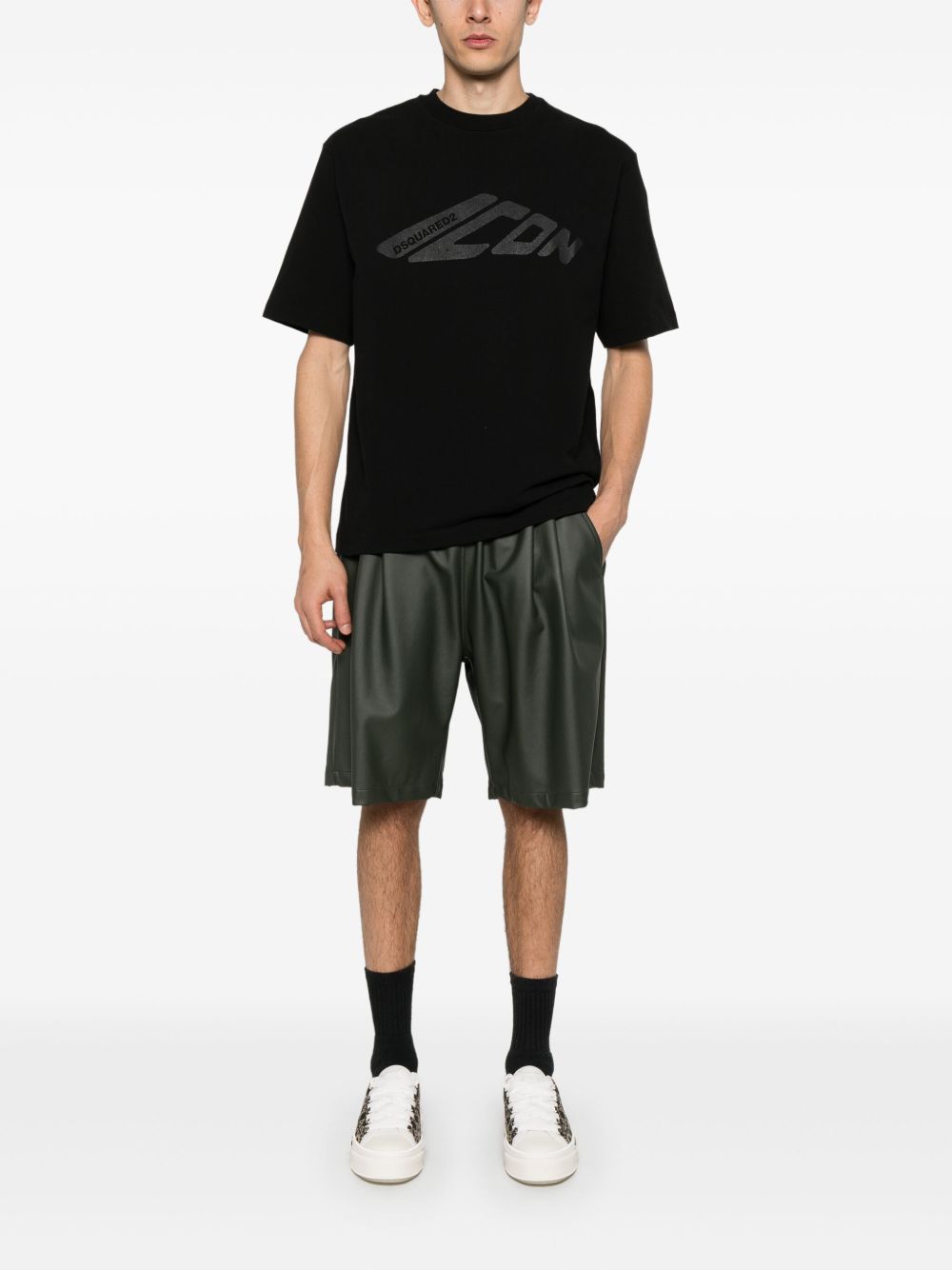 DSQUARED2 Icon New Generation T-shirt - Zwart