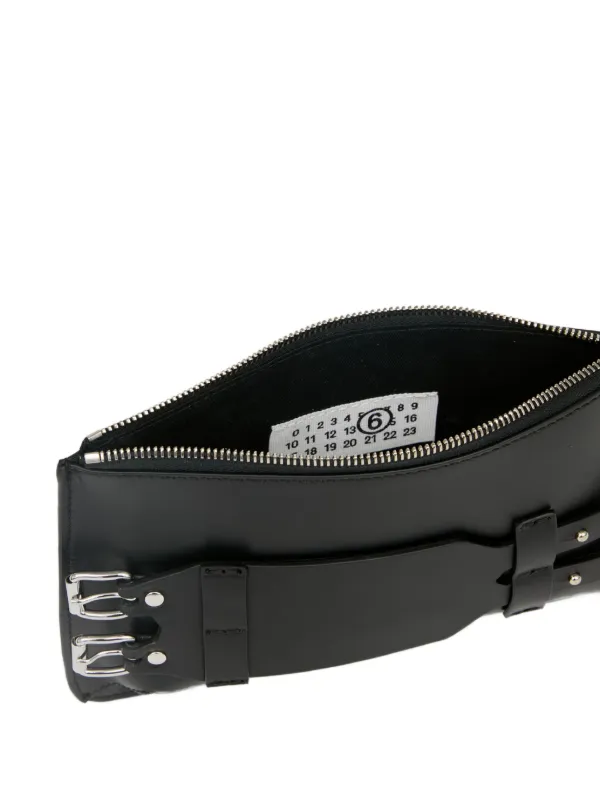 MM6 Maison Margiela Bracelet Clutch Bag | Black | FARFETCH TR