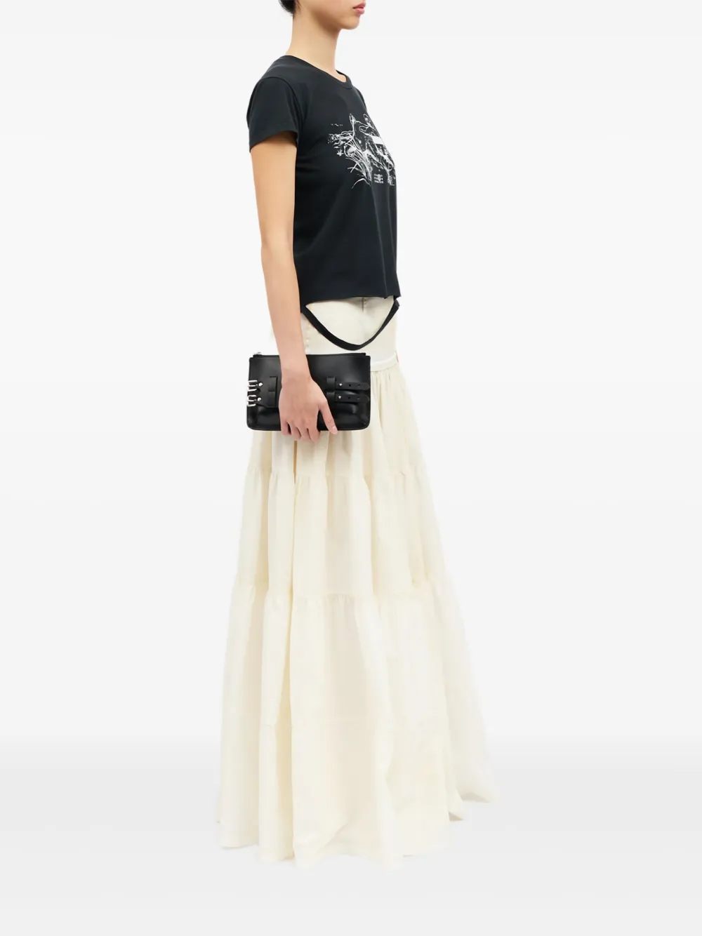 MM6 Maison Margiela Bracelet clutch Zwart