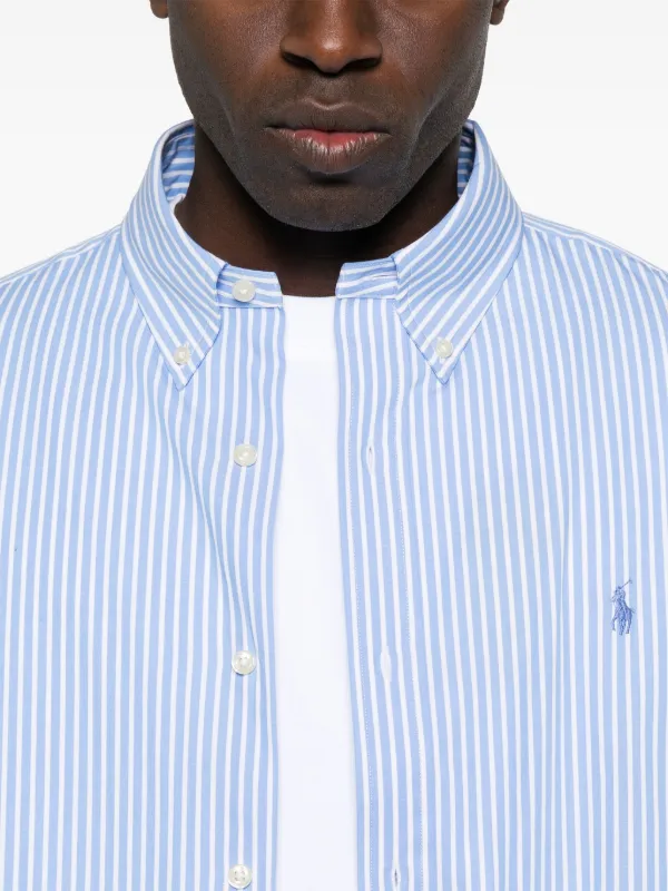 Polo Ralph Lauren ストライプ シャツ | ブルー | FARFETCH JP