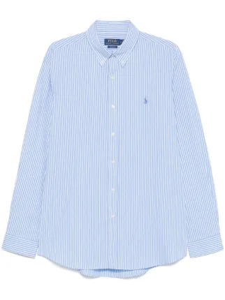 Polo Ralph Lauren ストライプ シャツ | ブルー | FARFETCH JP
