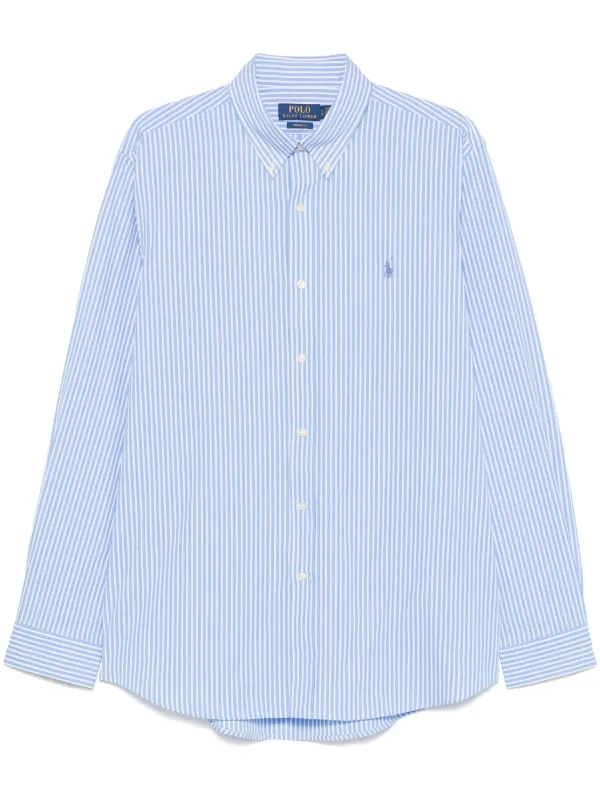 Polo Ralph Lauren ストライプ シャツ | ブルー | FARFETCH JP