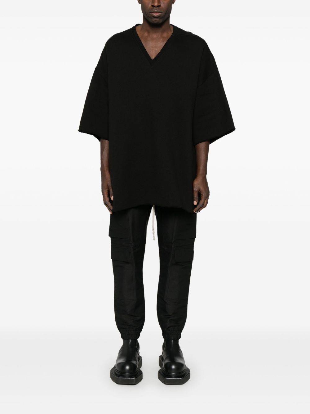 Rick Owens Mastodon Megacargo broek - Zwart