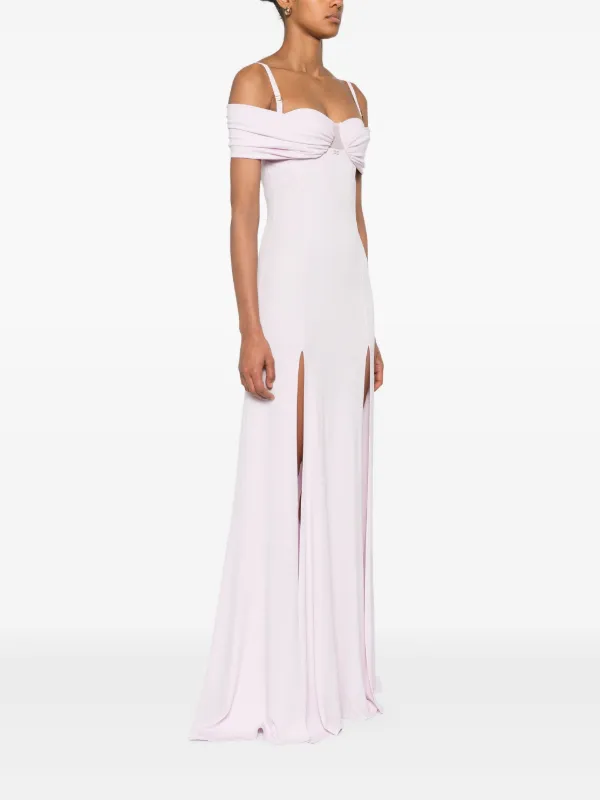 最新最全の Elisabetta Franchi bustier-style Gown | Pink | FARFETCH ワンピース
