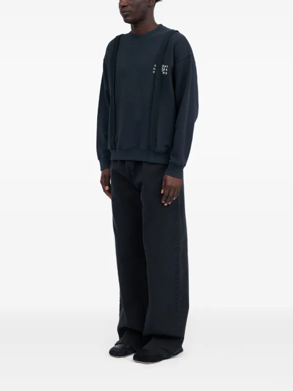 お歳暮 人気 オシャレ Maison MM6 Margiela FARFETCH | Sweatshirt Numbers-motif トップス