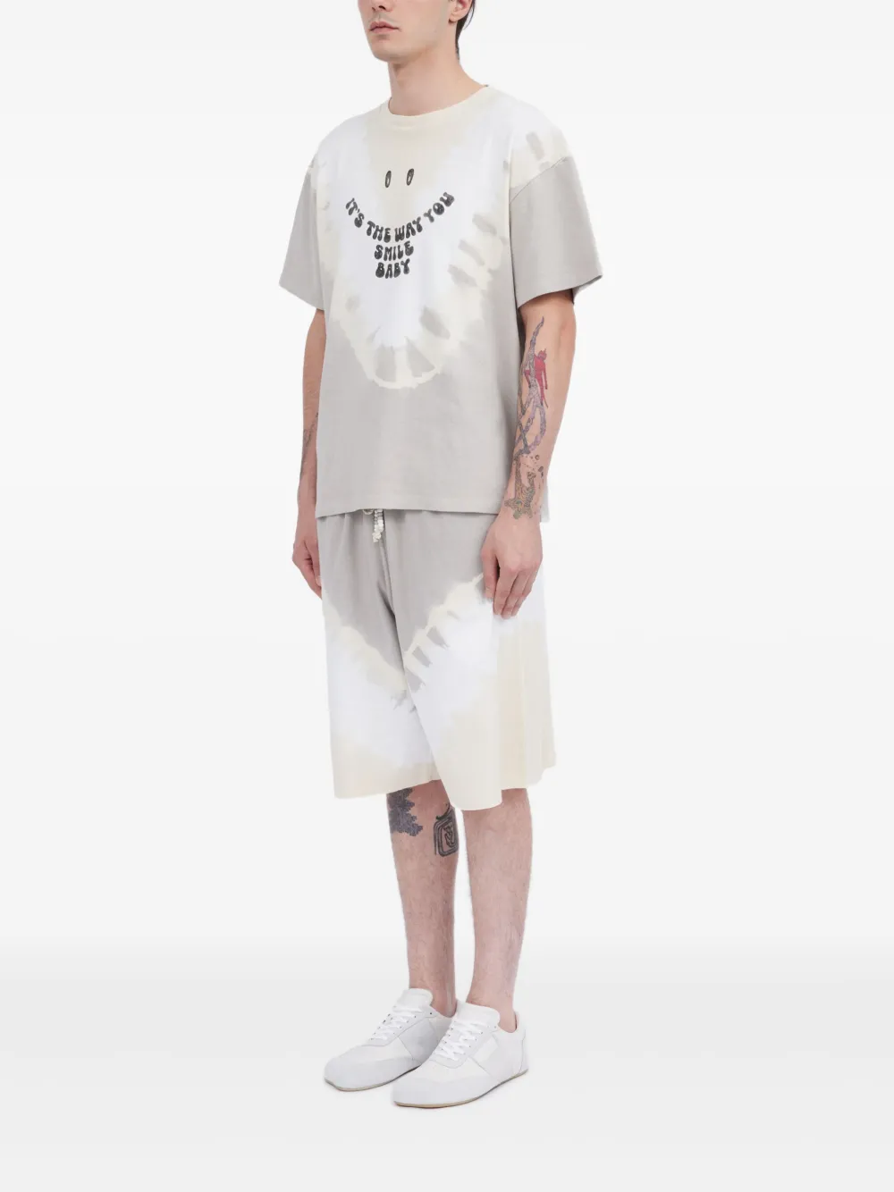 MM6 Maison Margiela T-shirt met print Grijs