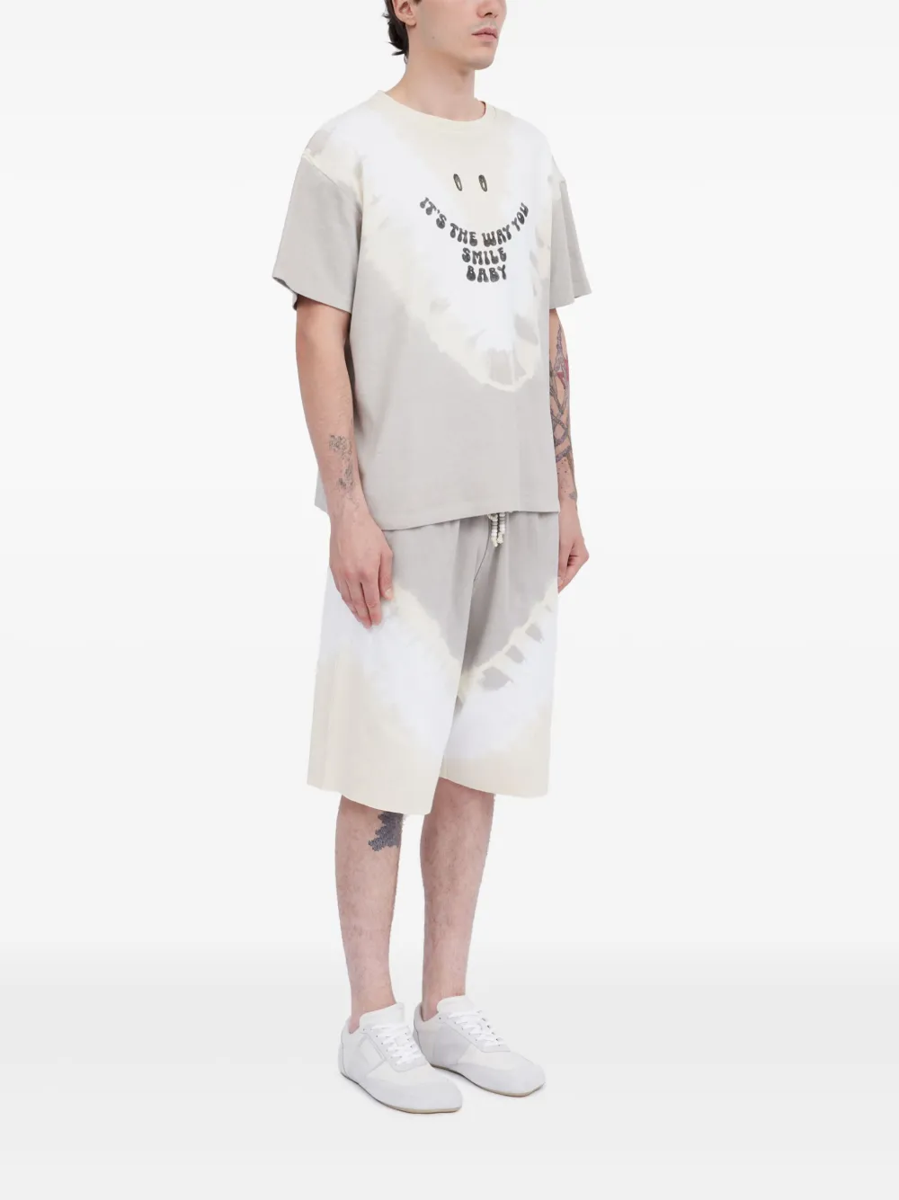 MM6 Maison Margiela T-shirt met print Grijs
