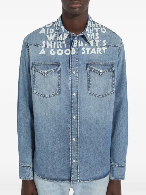 MM6 Maison Margiela denim SIDA shirt