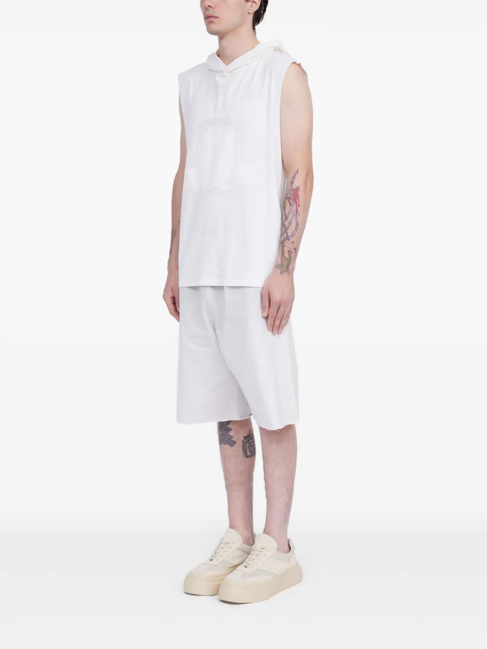 MM6 Maison Margiela Tanktop met print Wit