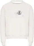 MM6 Maison Margiela crew-neck sweatshirt - White