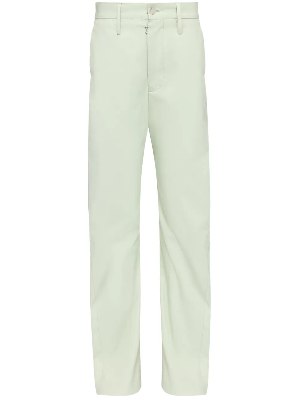 MM6 Maison Margiela ストレートパンツ - グリーン MM6 Maison Margiela ストレートパンツ - グリーン