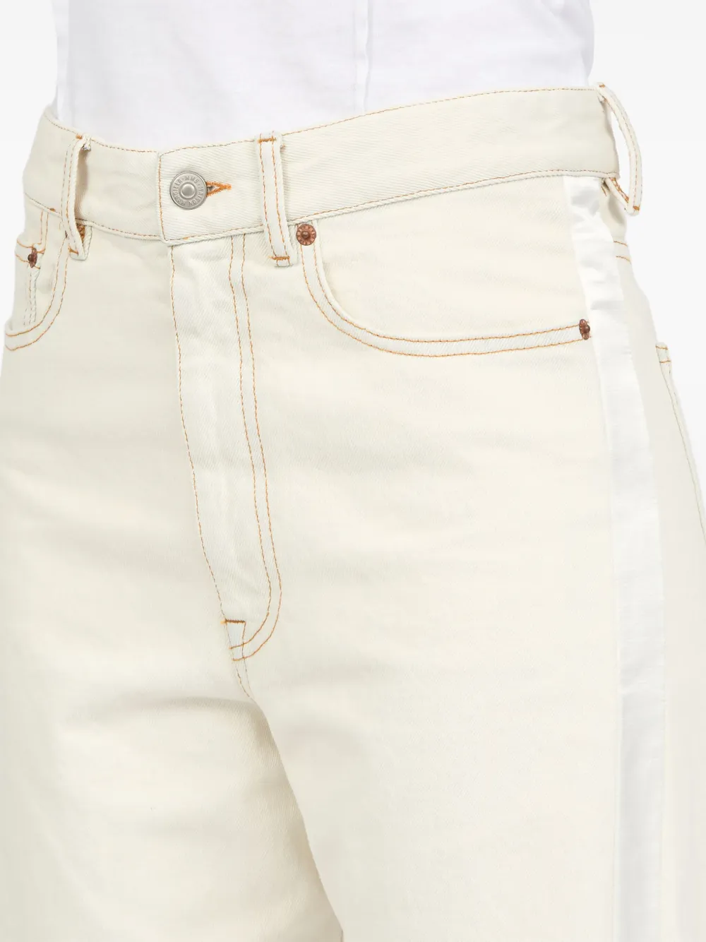 MM6 Maison Margiela Jeans con design a cinque tasche | Image 7