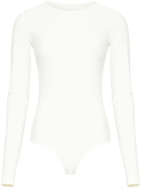 MM6 Maison Margiela numbers-motif bodysuit