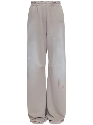 MM6 Maison Margiela ペイント トラックパンツ | ニュートラル