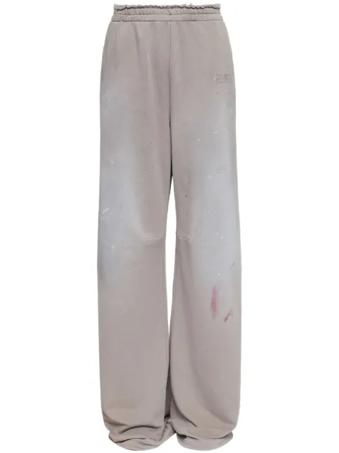 MM6 Maison Margiela paint-splatter track pants 
