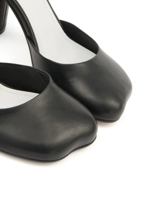 MM6 Maison Margiela Court パンプス | ブラック | FARFETCH JP