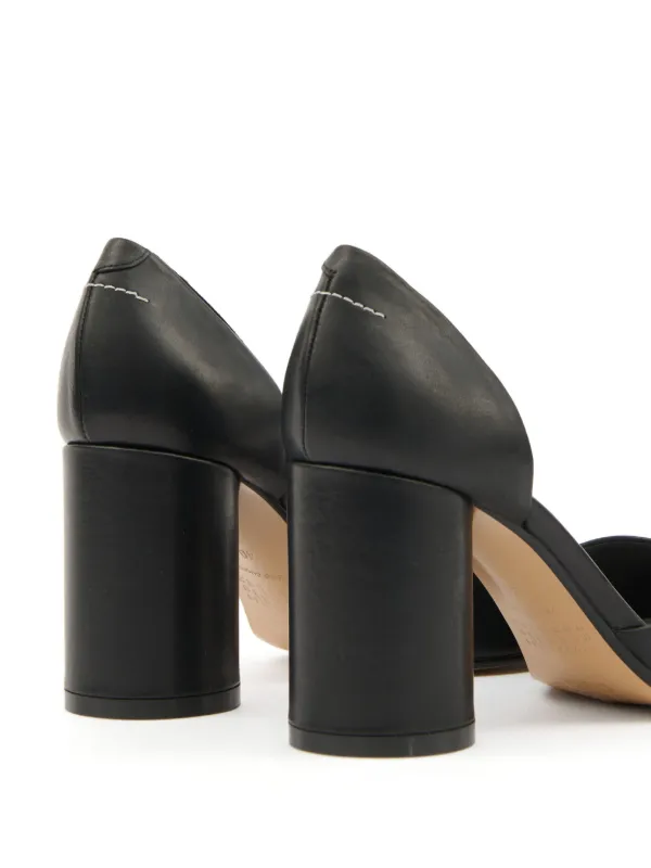 ★MM6 Maison Margiela★ パンプス MM6 Maison Margiela Court パンプス | ブラック | FARFETCH JP