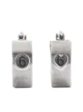 MM6 Maison Margiela Numeric hoop earrings - Silver