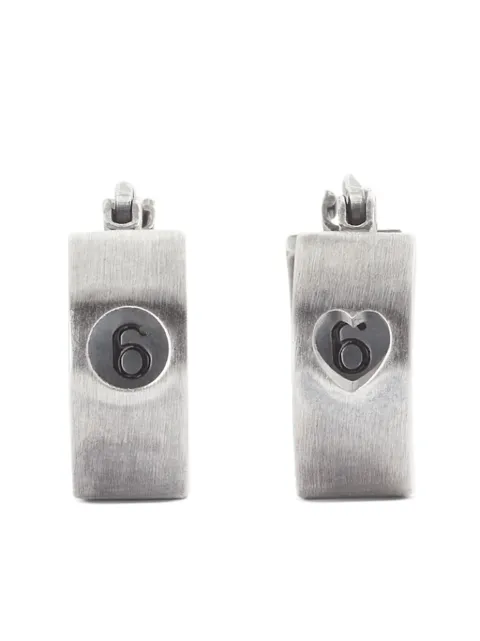 MM6 Maison Margiela Numeric フープピアス