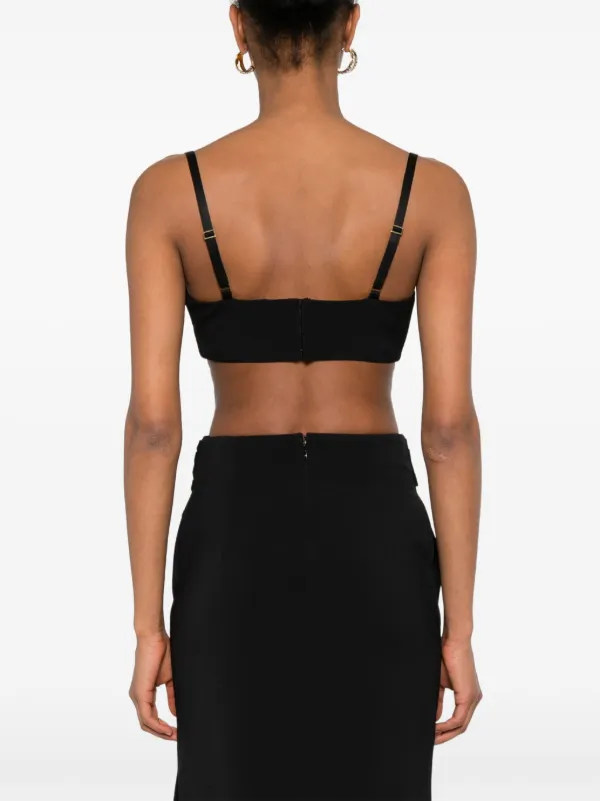 Elisabetta Franchi ビスチェ トップ | ブラック | FARFETCH JP
