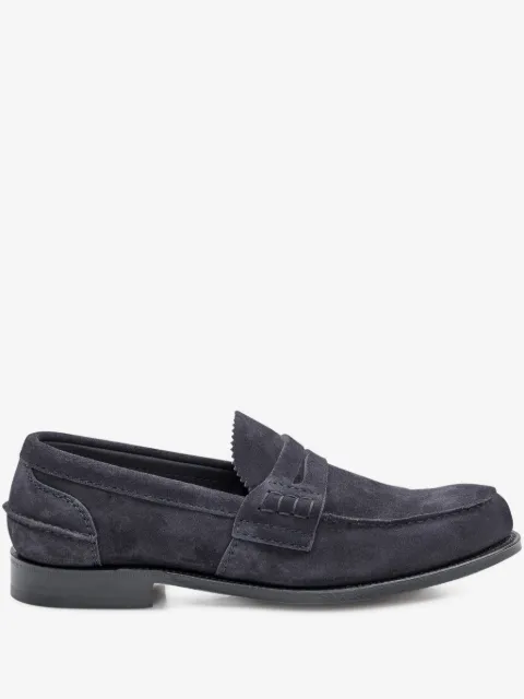 Church's suede loafers